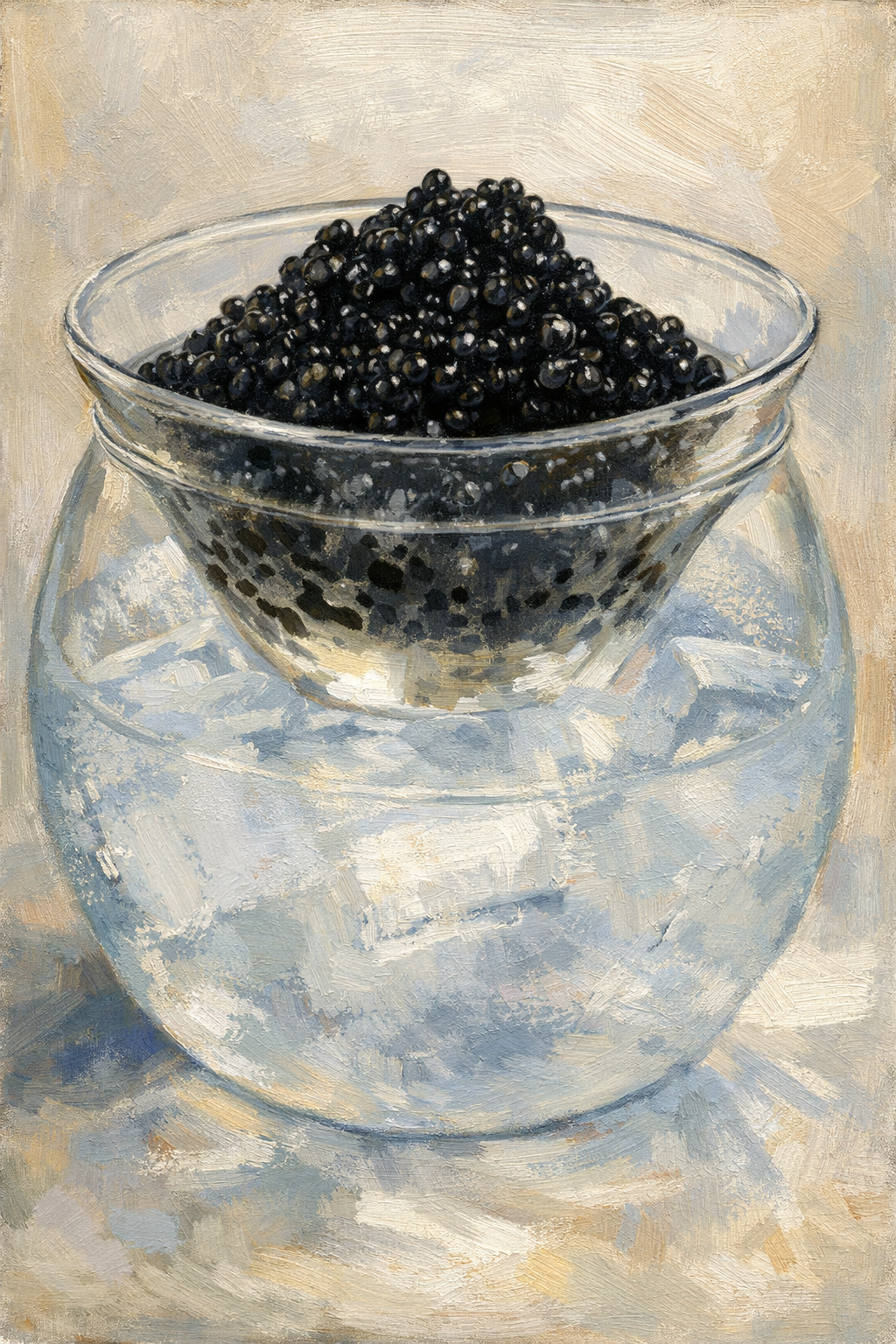 Caviar Chilling Glassware
