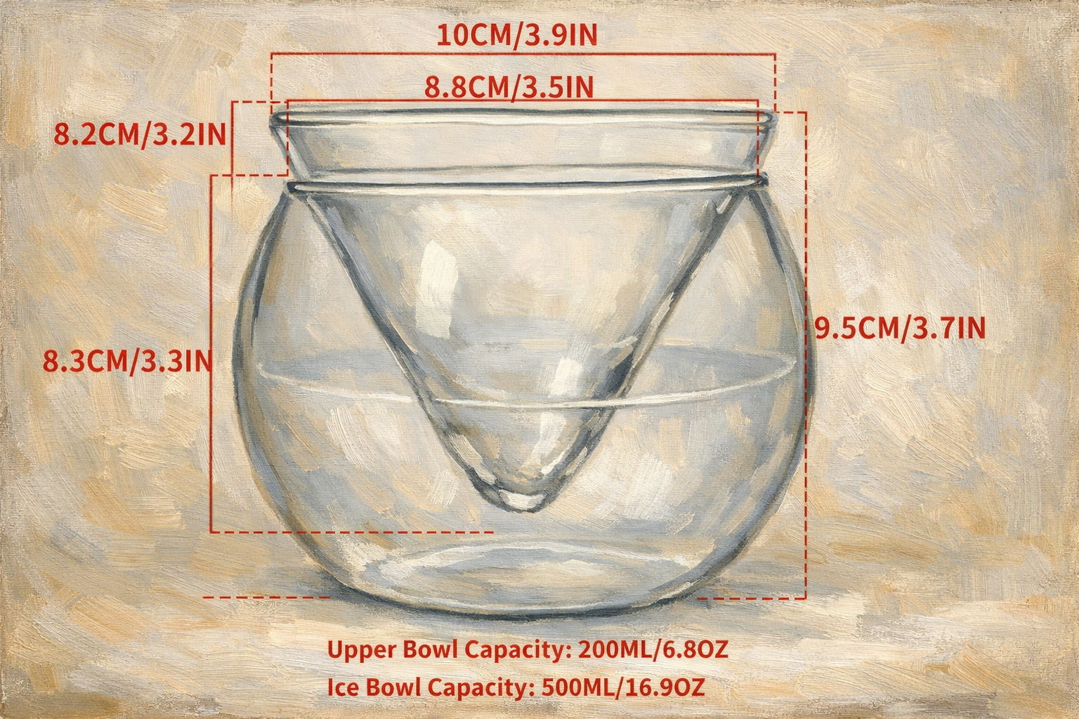 Caviar Chilling Glassware